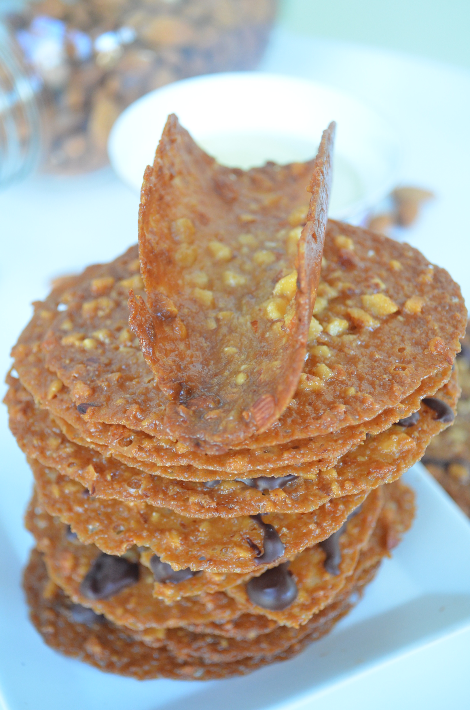 Orange-Almond Lace Cookies