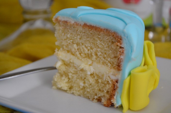 Madeira Fondant Cake