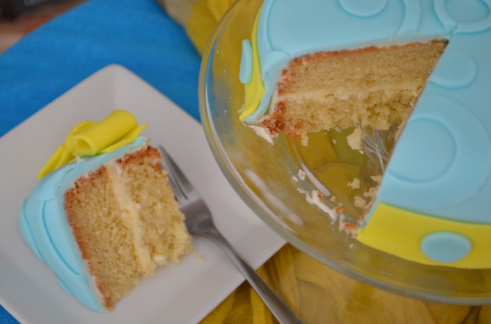 Madeira Fondant Cake