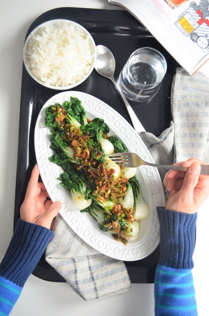 Meat Free Monday Garlic Bok Choy