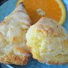 Glazed Orange Scones