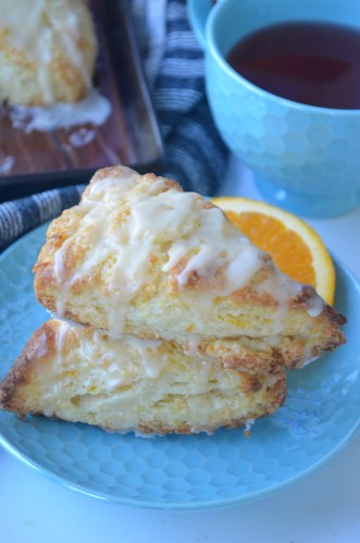Orange Scones By SweetnSpicyLiving.com