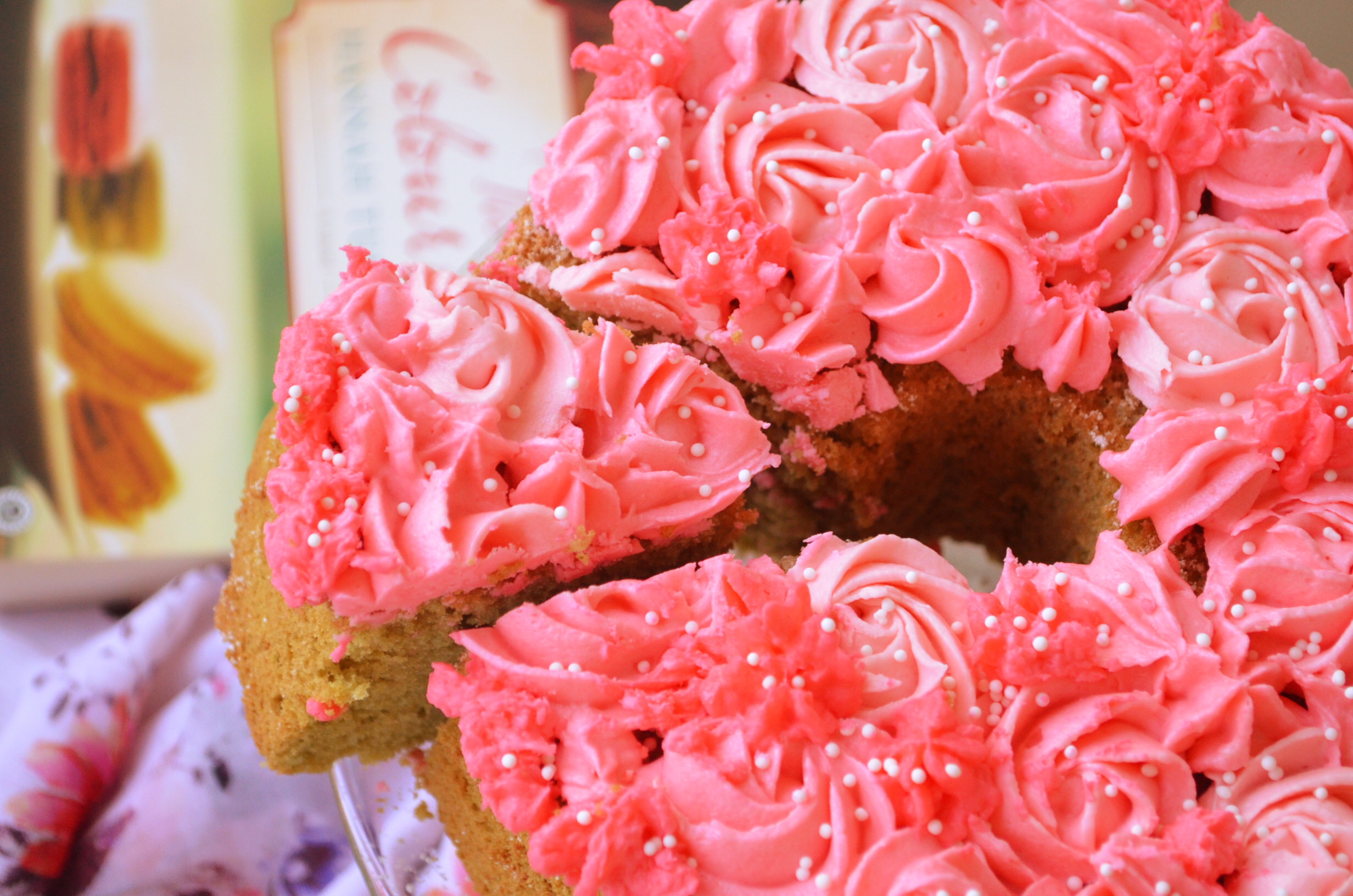  Green Tea Chiffon Cake (Small Batch)