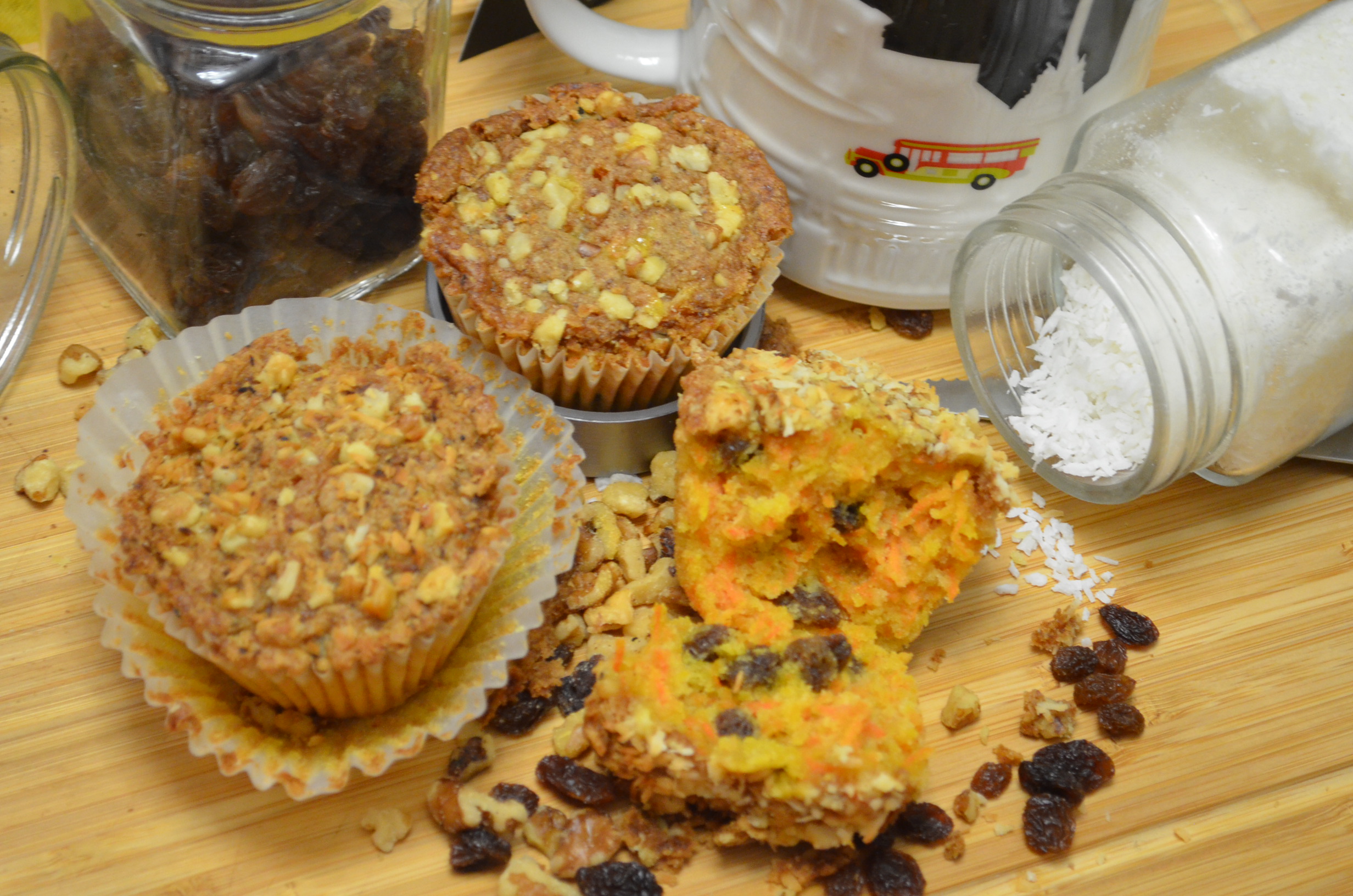 Carrot Streusel Muffin (Small Batch)