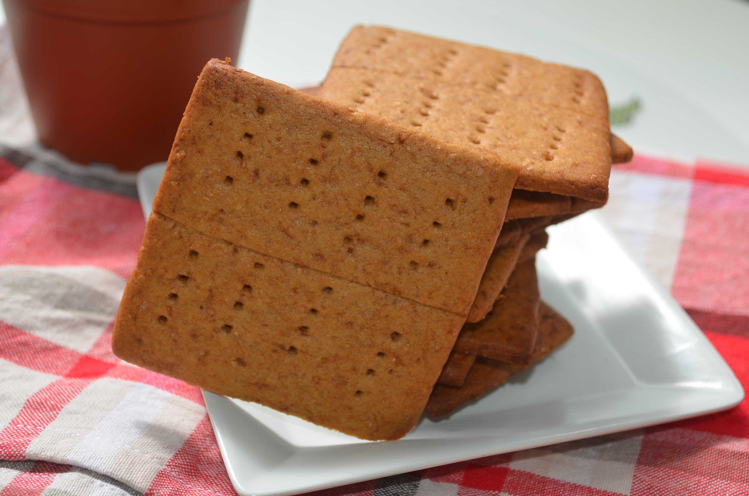 Homemade Graham Crackers Biscuit