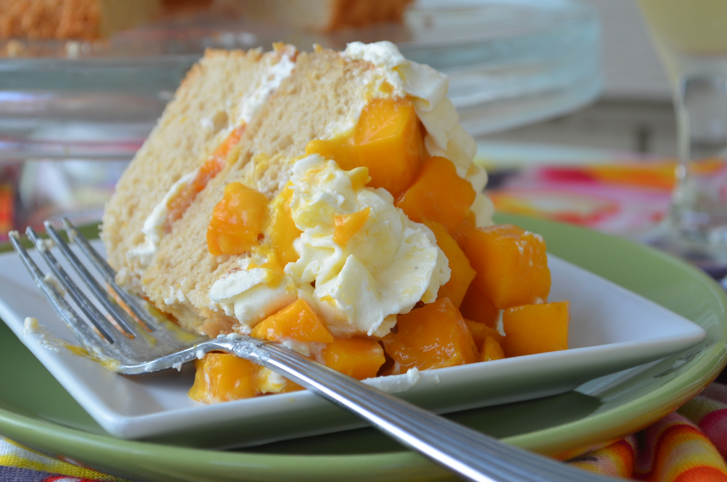 Mango Coconut Chiffon Cake Recipe