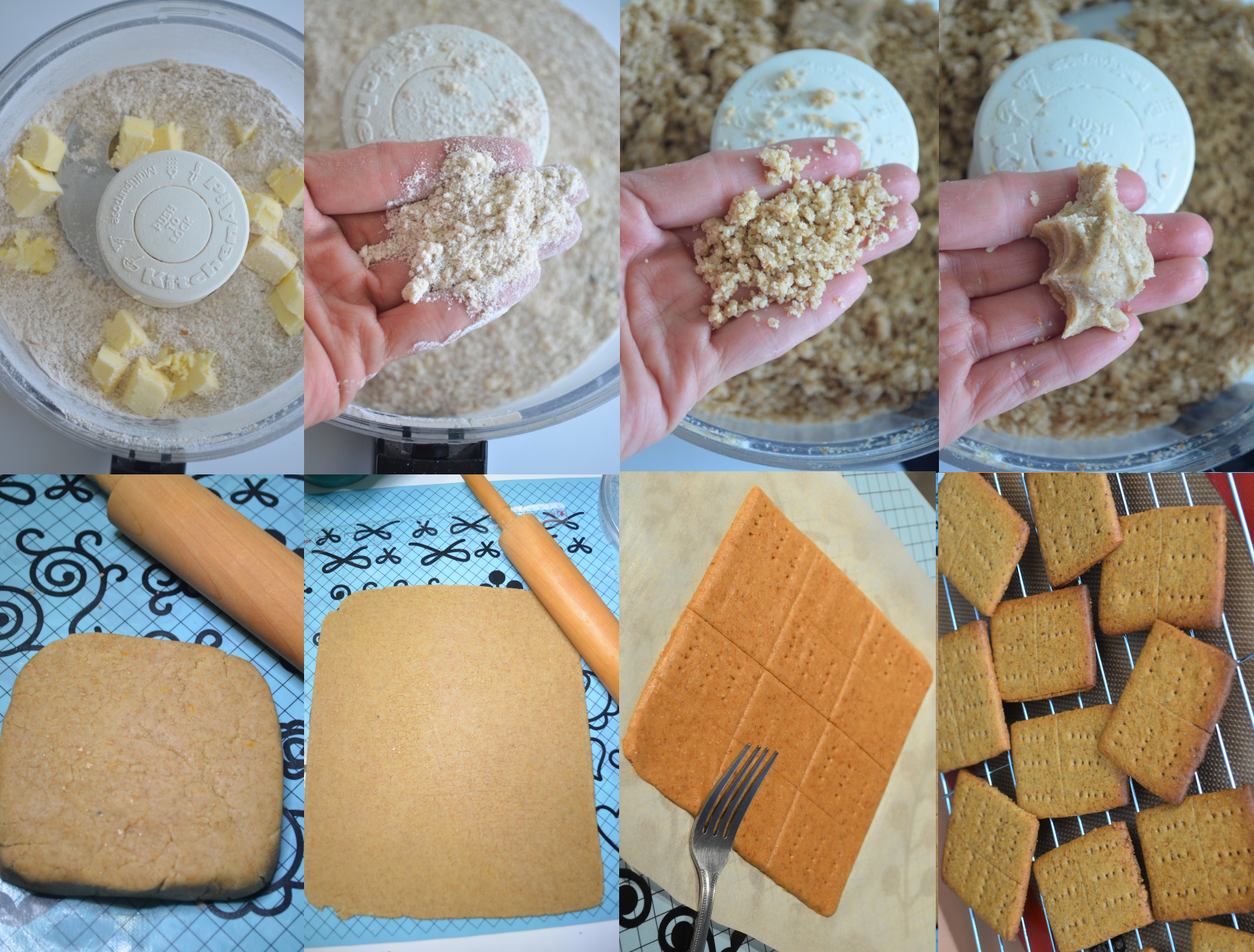 Graham Biscuit Steps Collage Big Batch