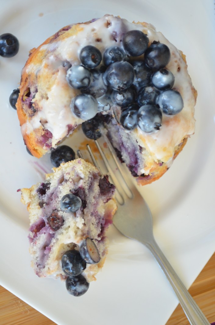 Mini Blueberry Bundt Cake