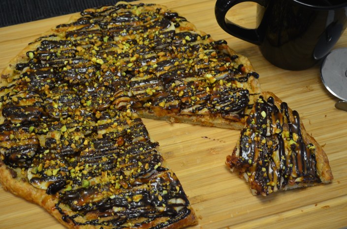 Going Bana-Nuts Pizza Puff