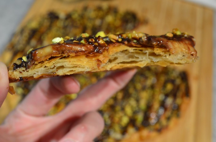 Going Bana-Nuts Pizza Puff