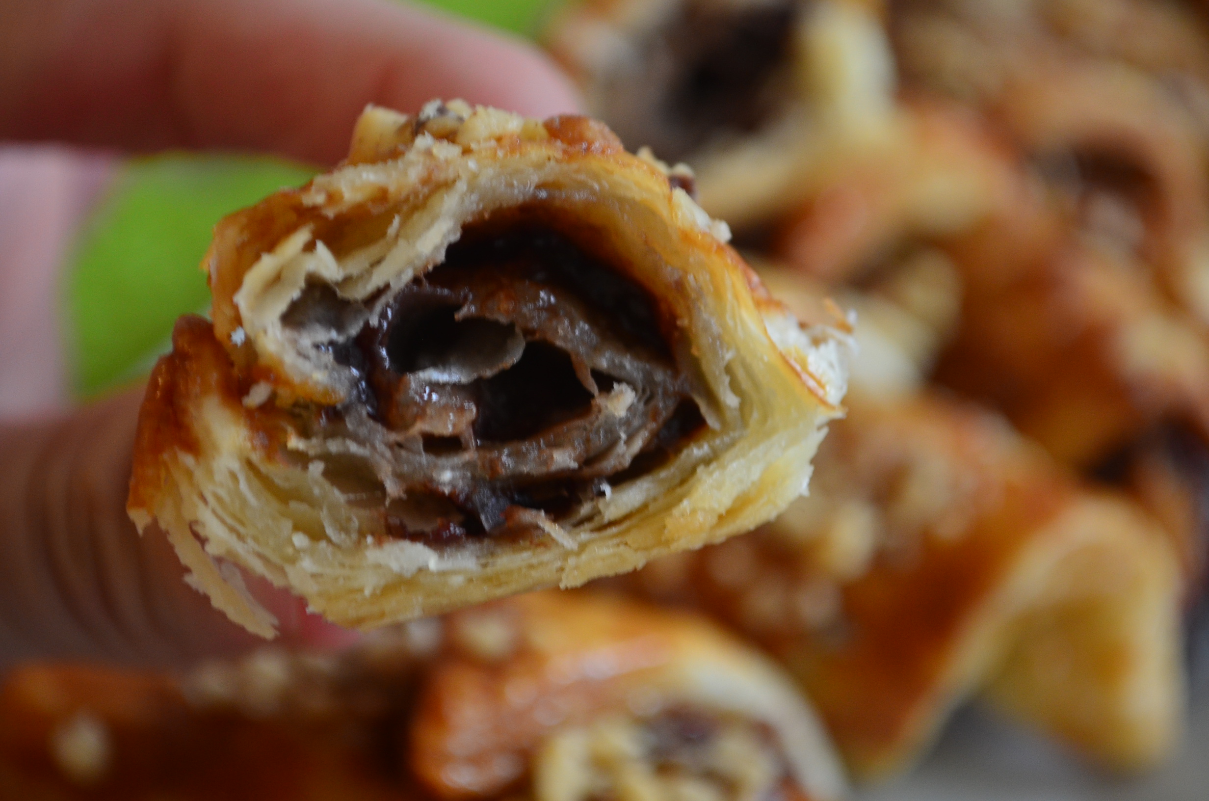 Mini Chocolate Croissant