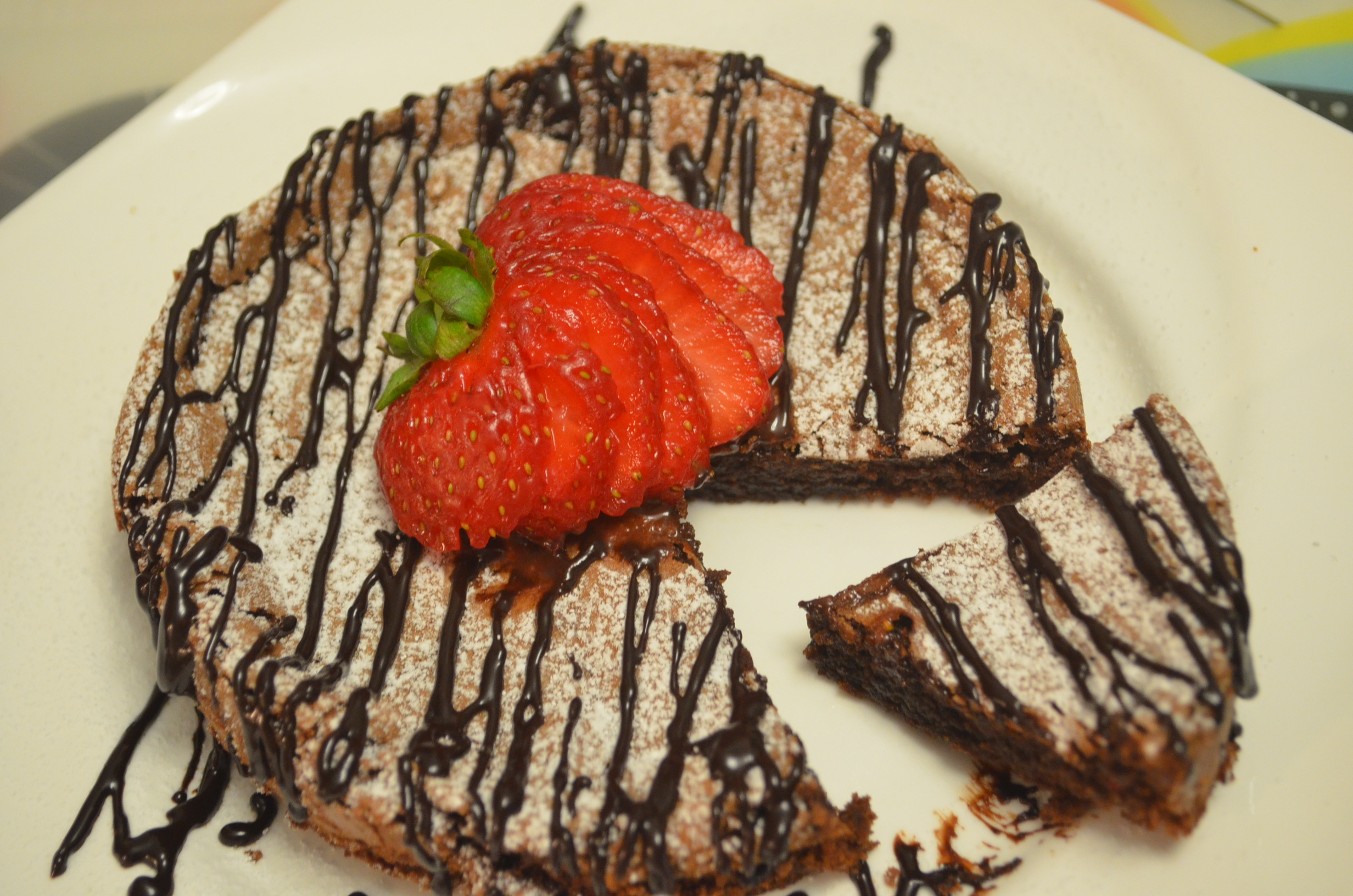 Chocolate Almond Torte Cake