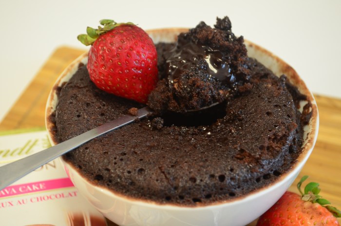 Molten Lava Chocolate Mug Cake Small Batch