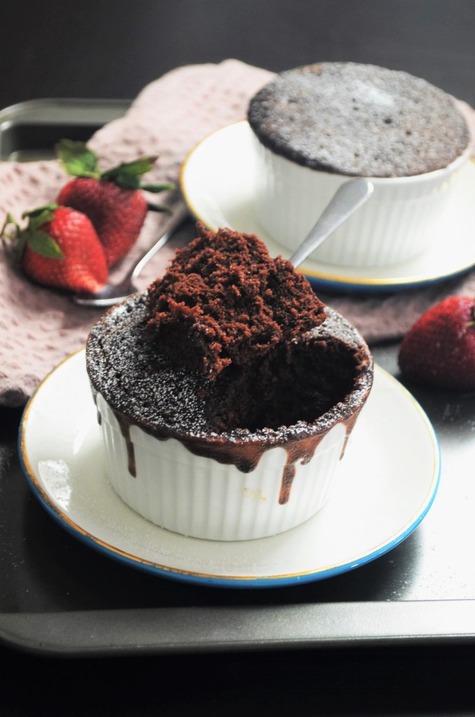 Chocolate Mug Cake For Two