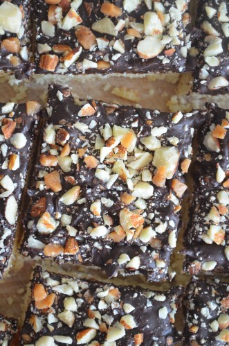Almond Shortbread Bar