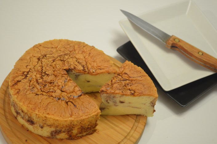 Small Batch Marble Ogura Cake