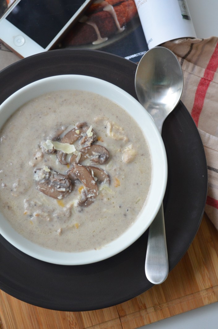 Small Batch Mushroom Soup