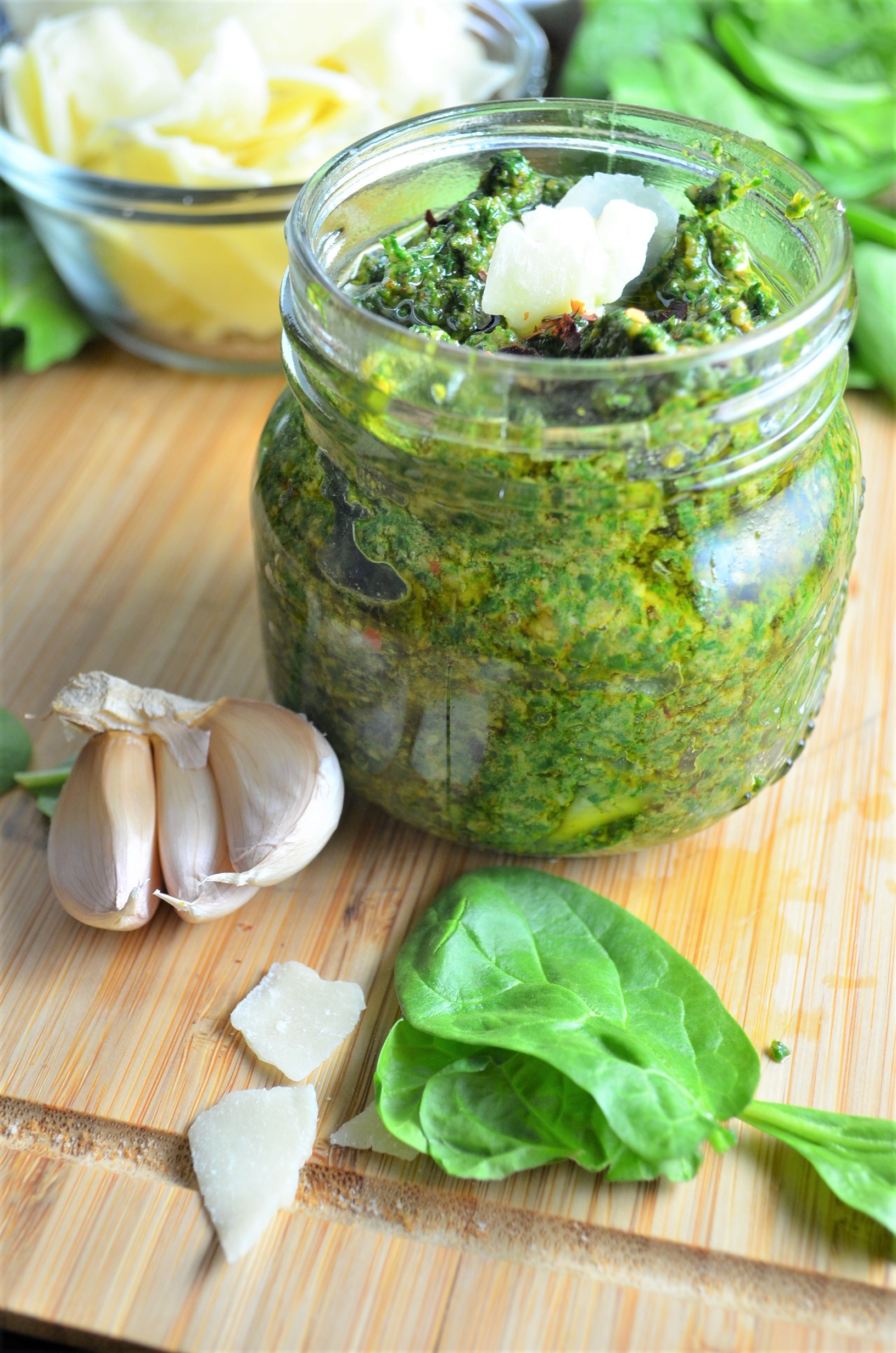 Spinach Pesto at SweetNSpicyLiving.com