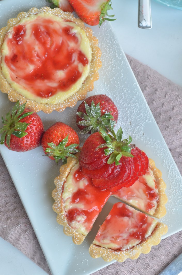 Strawberry Cream Cheese Tart