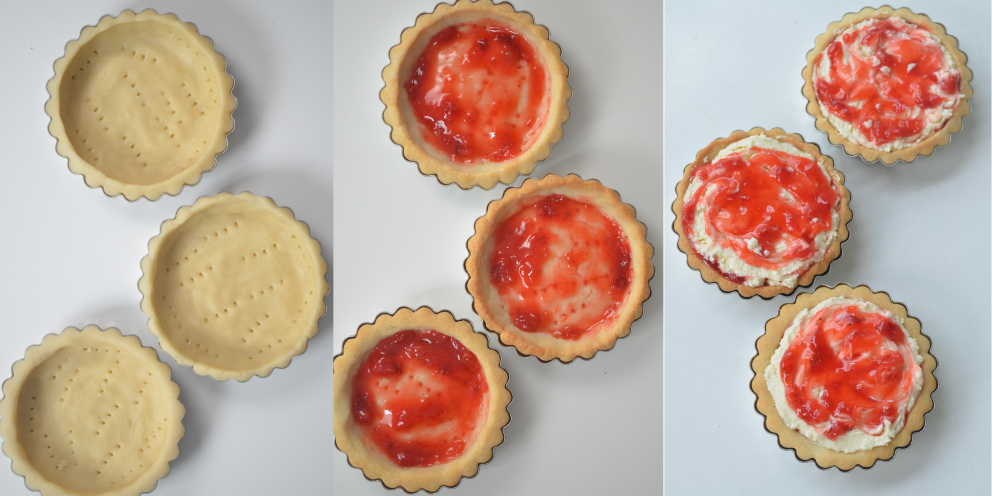 Strawberry Shortbread Collage