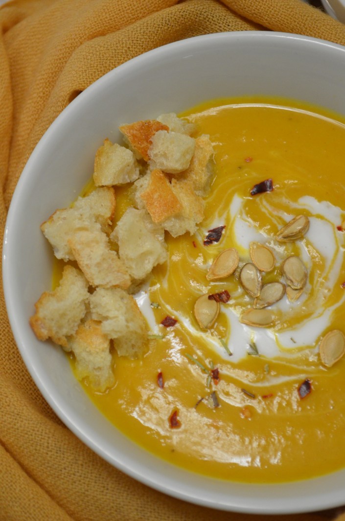 Curried Butternut Squash Soup