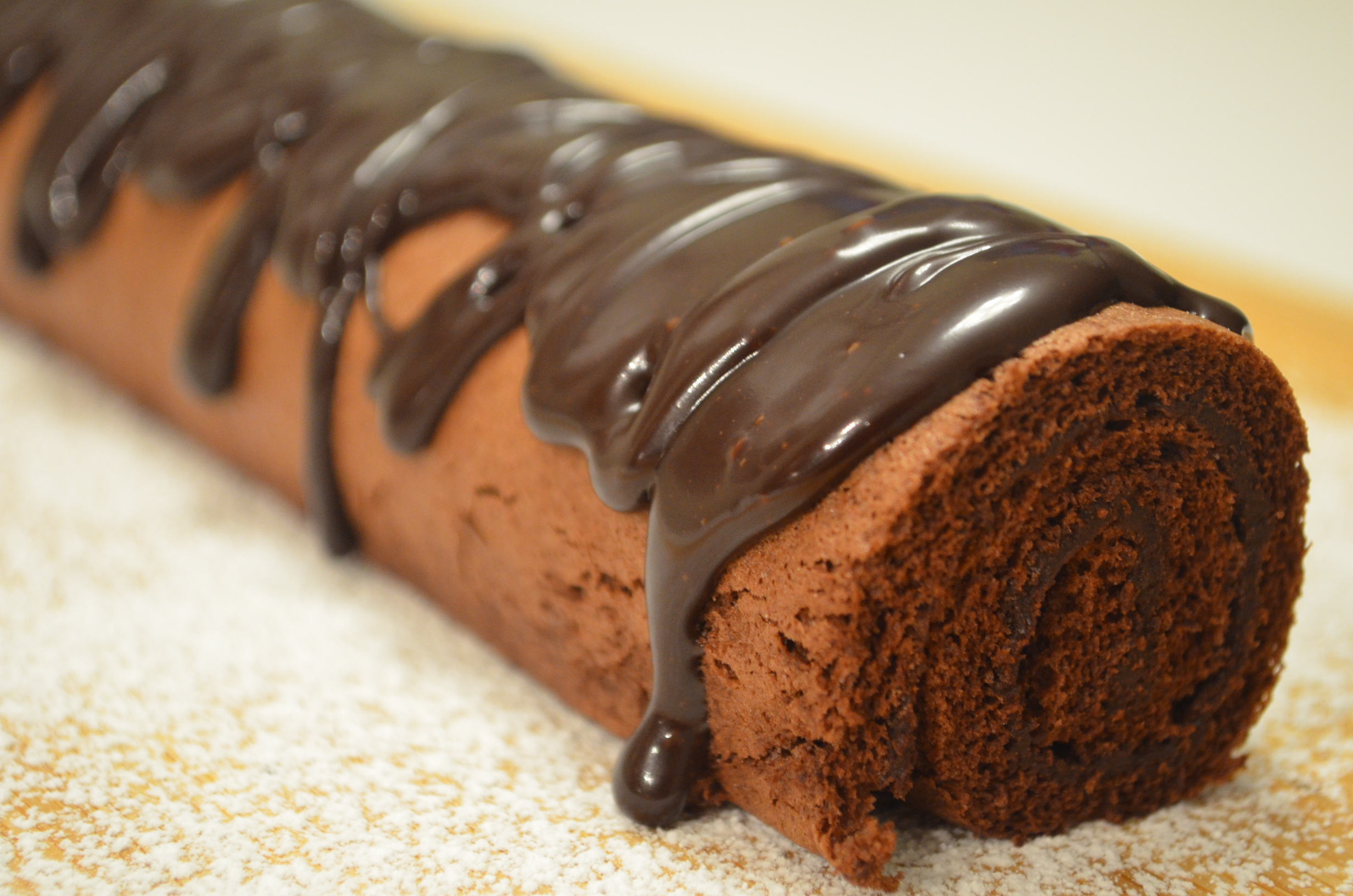 Chocolate Roll Cake Recipe