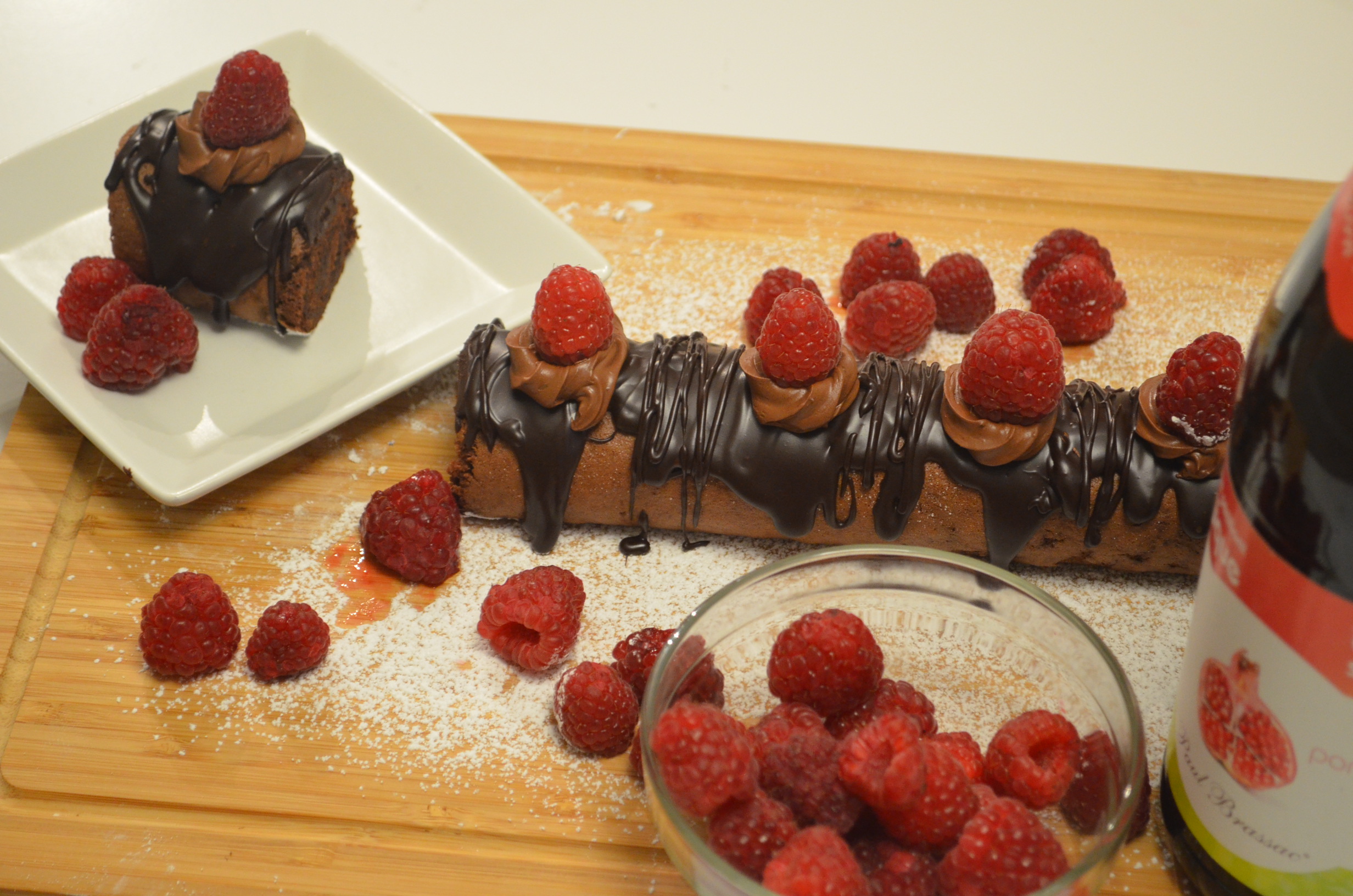 Chocolate Roll Cake Recipe