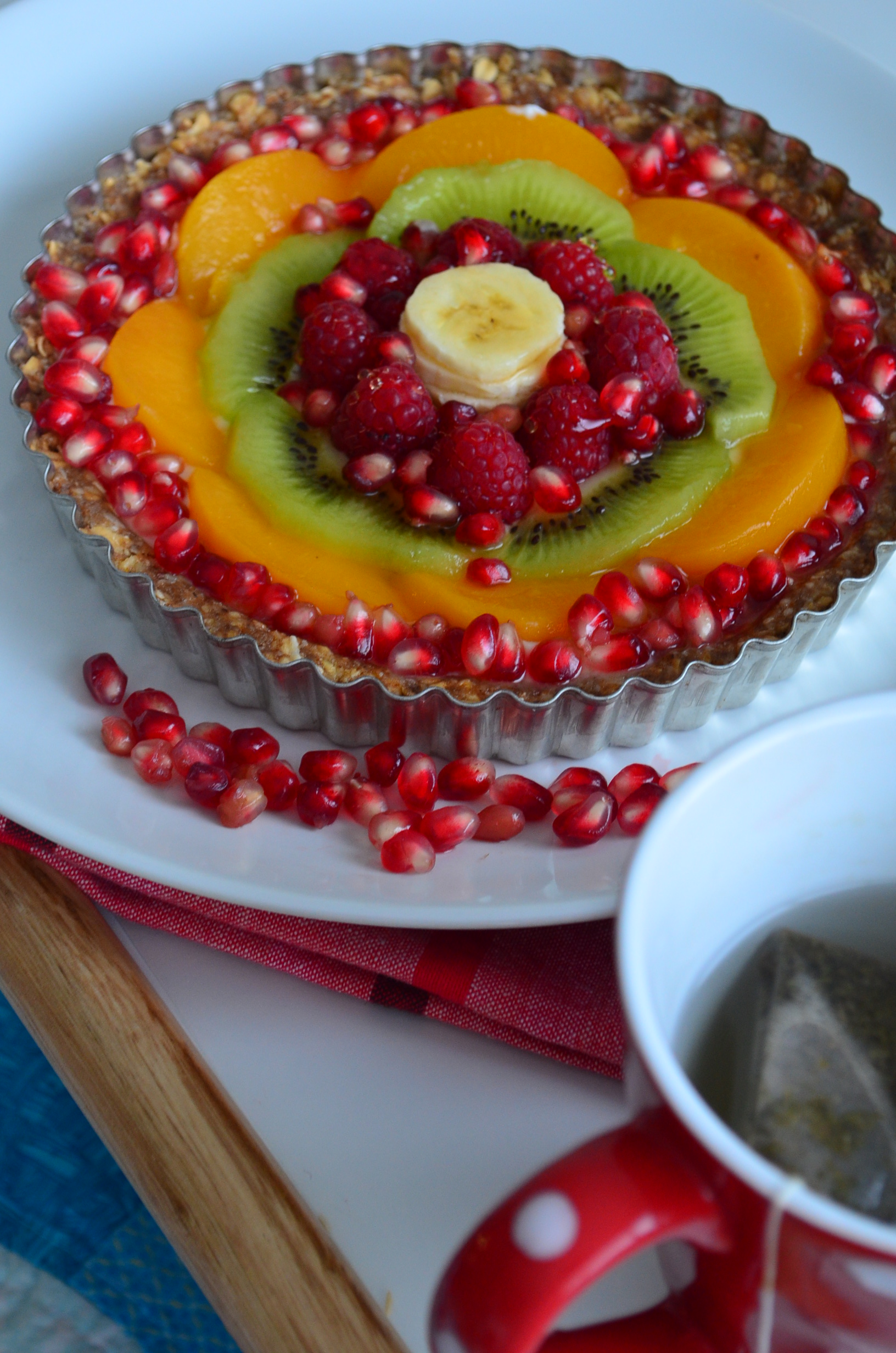 Greek Yogurt Fruit Tart