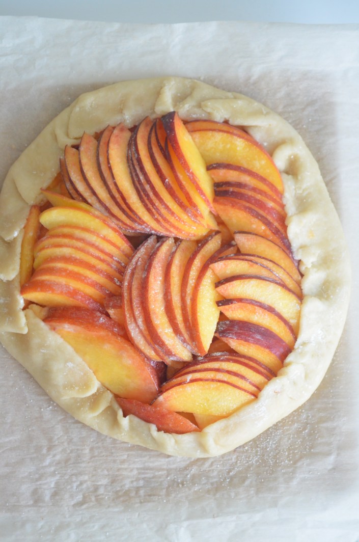 Rustic Peach Pie