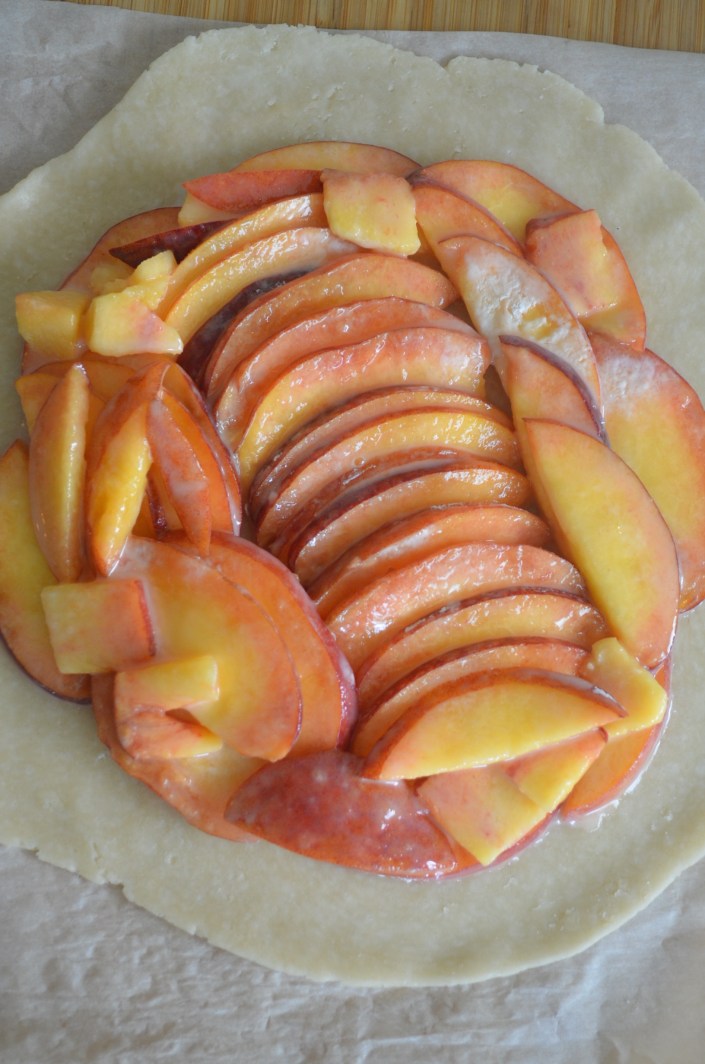 Small Batch Peach Galette
