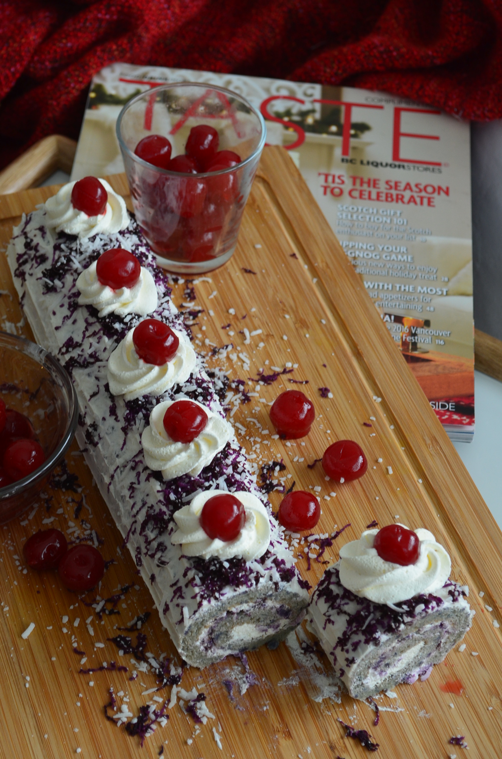 Ube Swiss Roll Cake By SweetNSpicyLiving