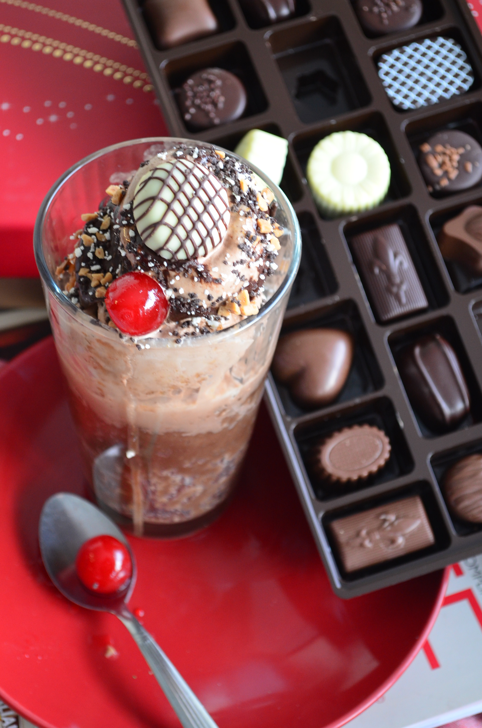 Molten Lava Cake Sundae