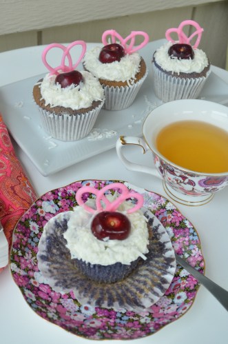 Small Batch Purple Yam Cupcakes