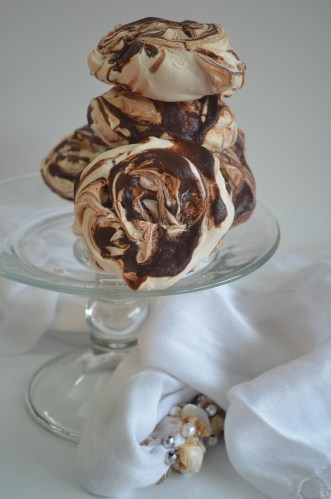 Marble French Meringue (Small Batch)