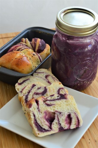 Filipino Ube Twist Bread