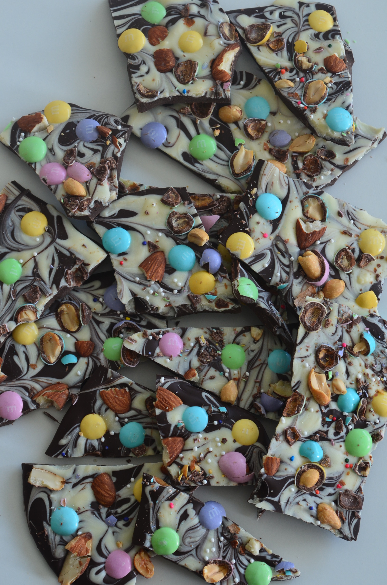 Easter Candy Bark Chocolates