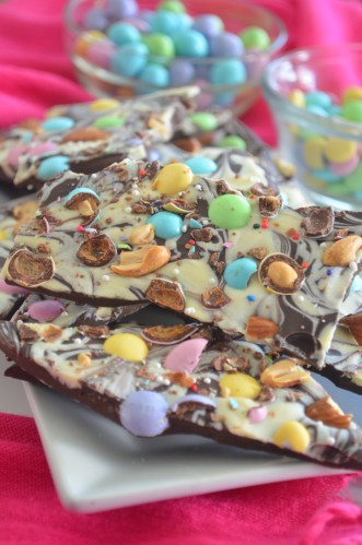 Easter Candy Bark Chocolates