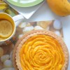 Mango Shortbread Custard Tart (Small&nbsp;Batch)