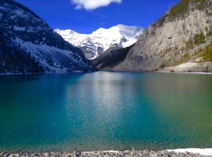 Exploring nature in Canmore, Alberta Canada