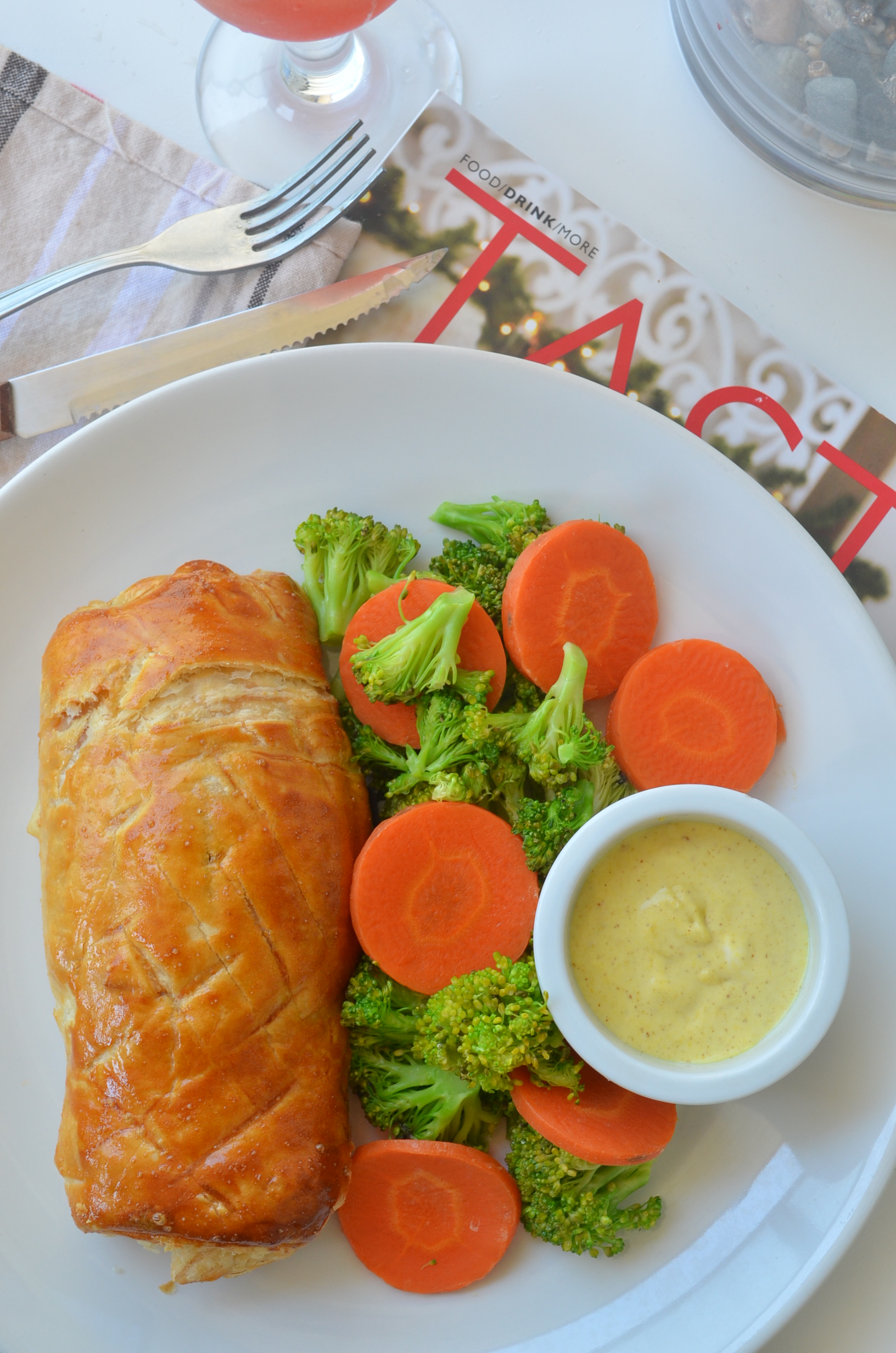 Small Batch Salmon Wellington