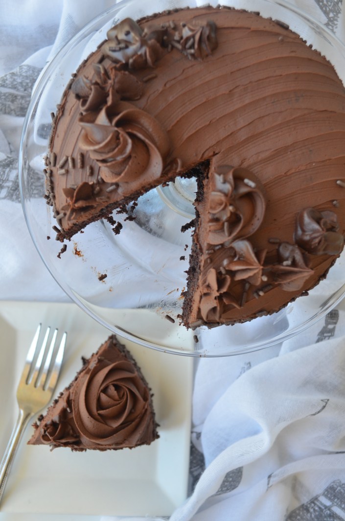 Small Batch Chocolate Cake