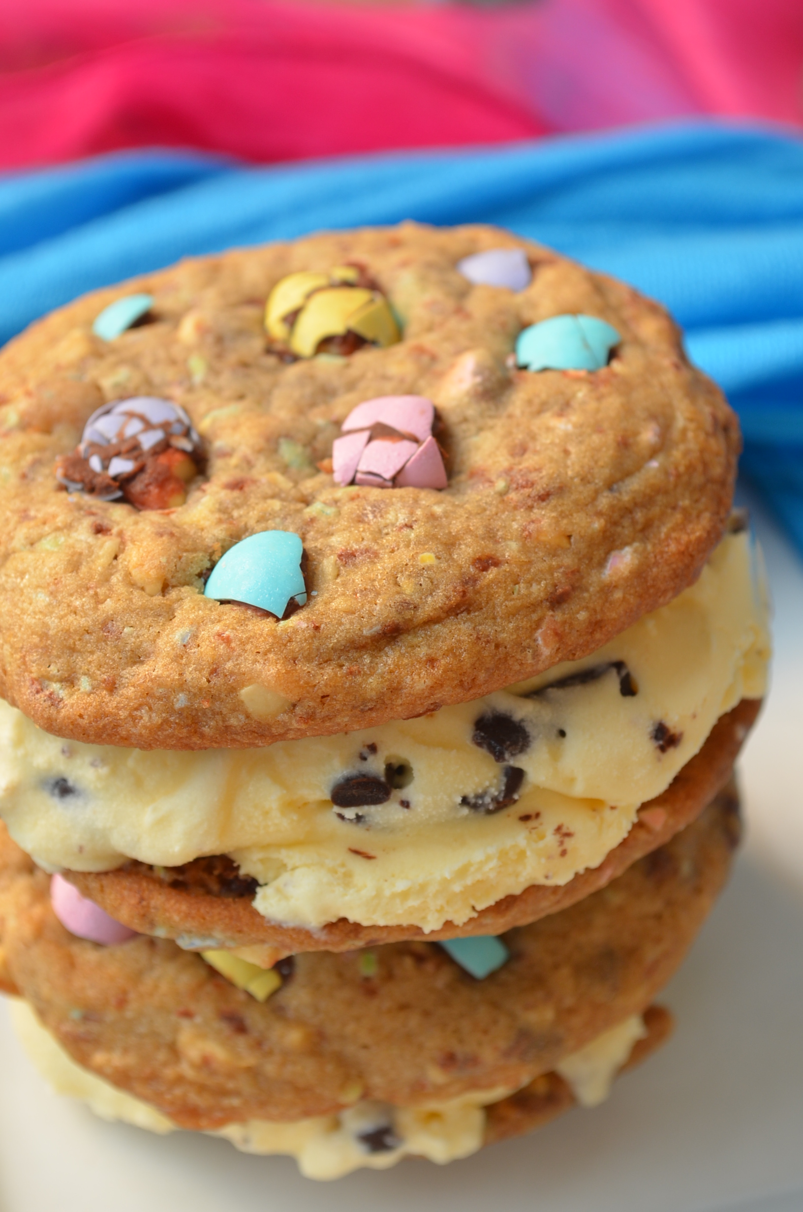 Easter Ice Cream Sandwich