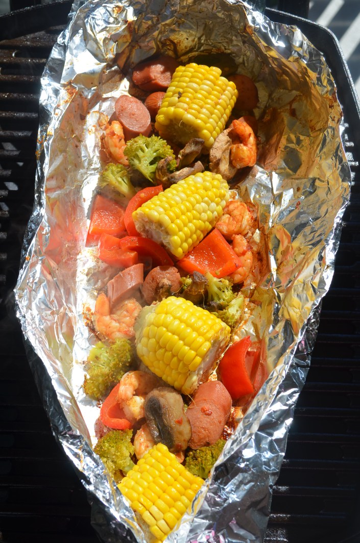 Shrimp Boil Foil Packets