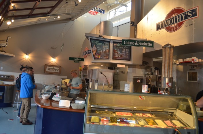 Timothy's Cafe at Steveston Village, Richmond BC