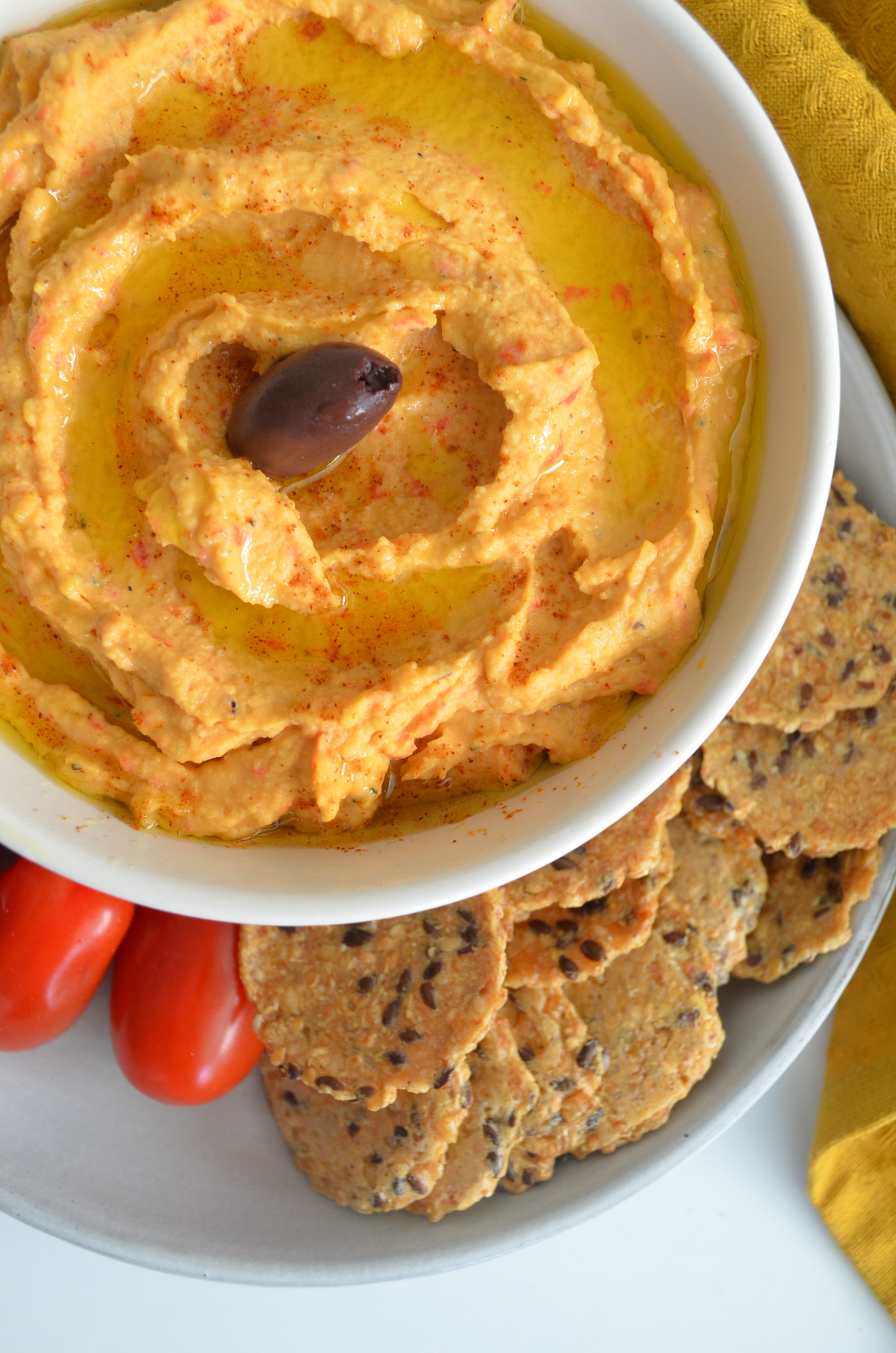Red Bell Pepper Hummus