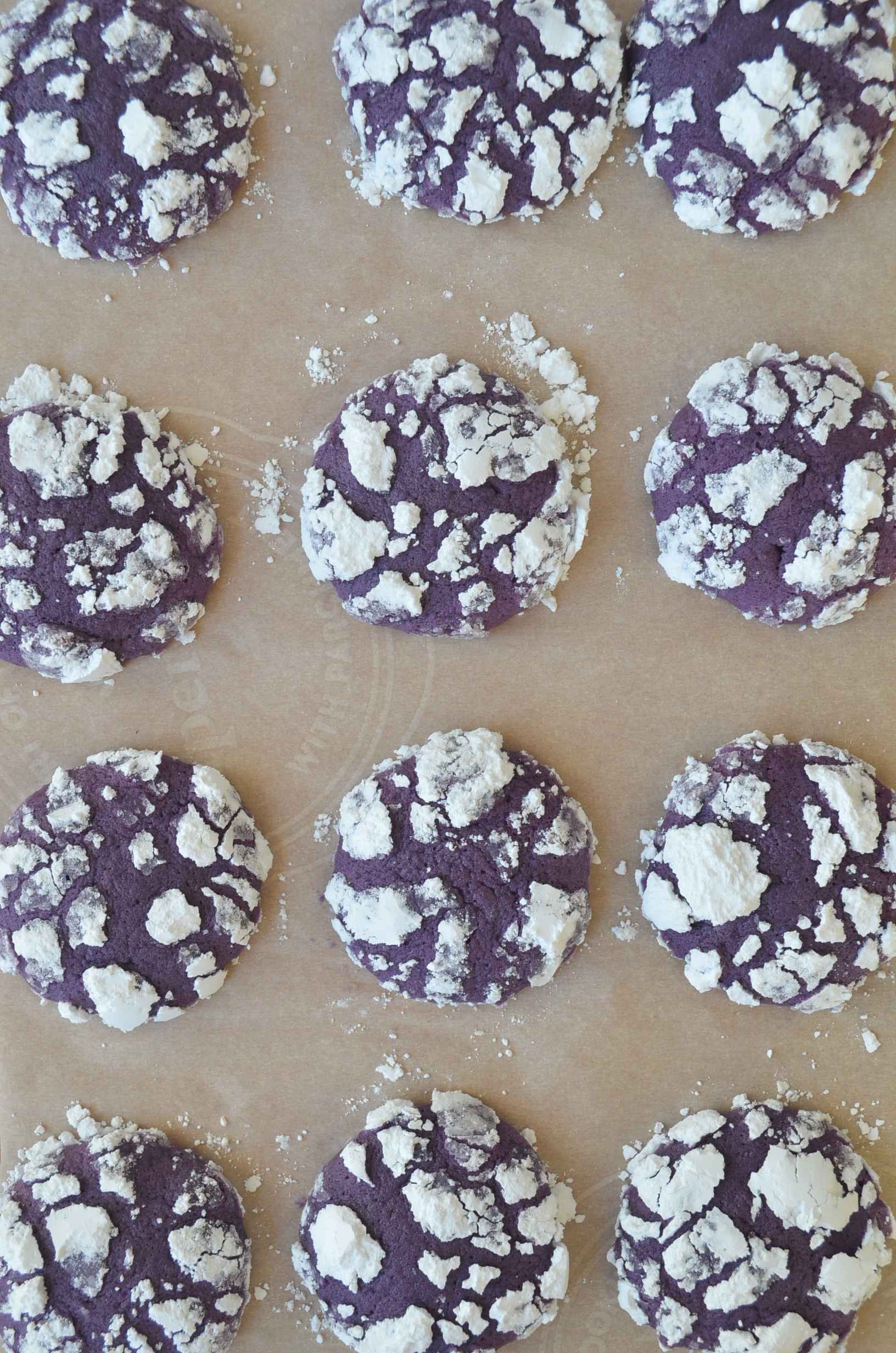 Soft Ube Crinkles