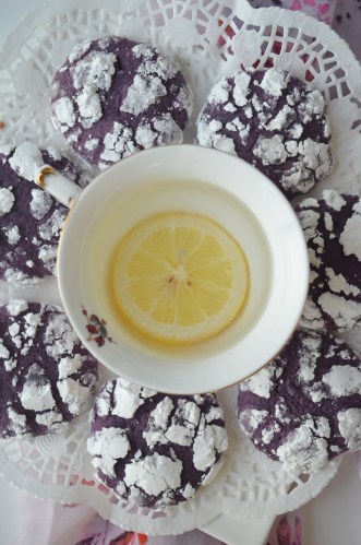 Ube Crinkles Cookies Recipe