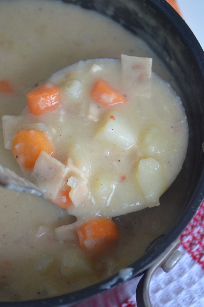 Small Batch Creamy Potato Soup