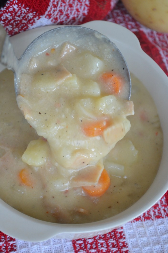 Small Batch Creamy Potato Soup