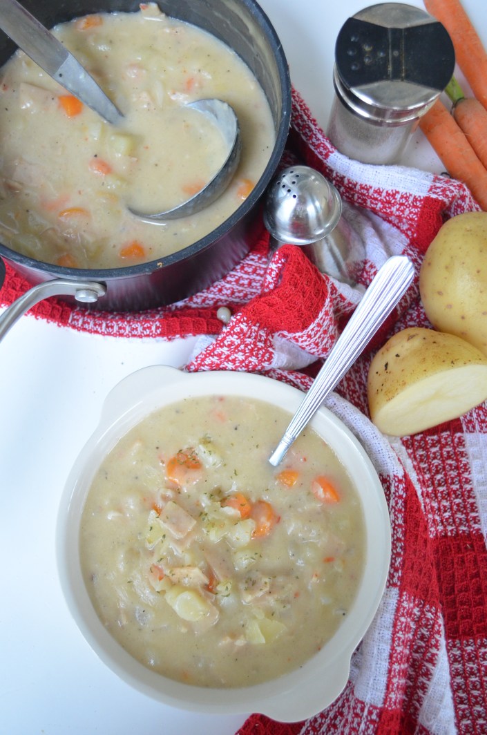 Small Batch Creamy Potato Soup